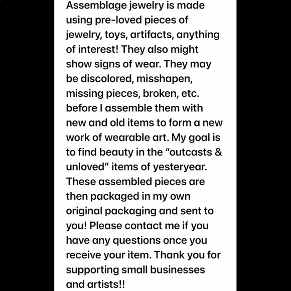 ⭐️Adorned Crown artisan assemblage gold star blue green bead post earrings - Picture 7 of 8